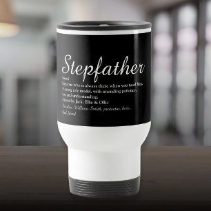 Mug De Voyage Définition de beau-père en écriture moderne