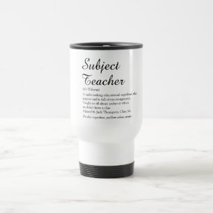 Mug De Voyage Définition de Meilleur Professeur du Monde