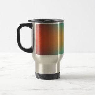 Mug De Voyage dégradé de forme libre sur tumbler thermique