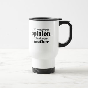 Mug De Voyage Demande d'avis mère bf
