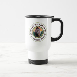 Mug De Voyage Demandez-moi à propos de la biologie évolutionnair