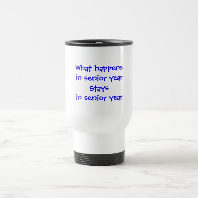 Mug De Voyage Dernière année (Centre)