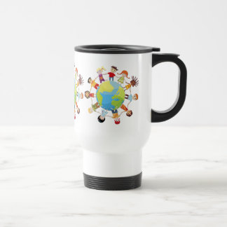 Mug De Voyage Des enfants pour la paix mondiale