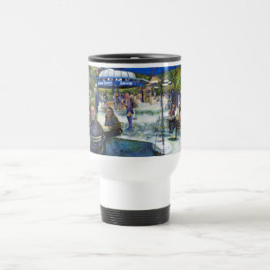 Mug De Voyage Des gens passionnés qui pleuvent dans le parc, New