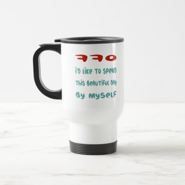 Mug De Voyage Désactiver (Gauche)