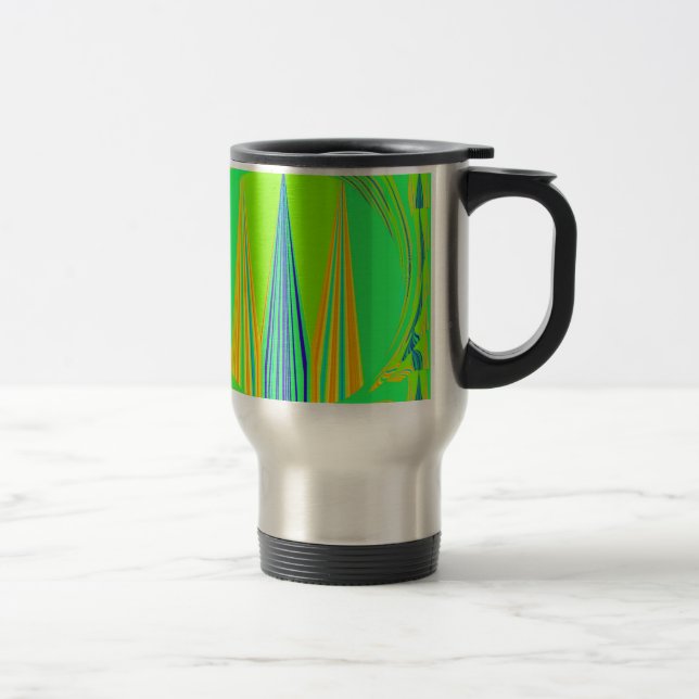 Mug De Voyage Design géométrique Edgy (Droit)