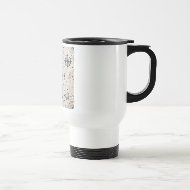 Mug De Voyage Designs Zodiac À Thème Astrologique (Droite)