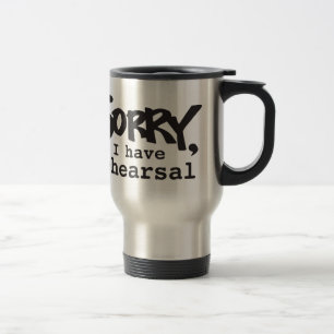 Mug De Voyage Désolé, j'ai la répétition