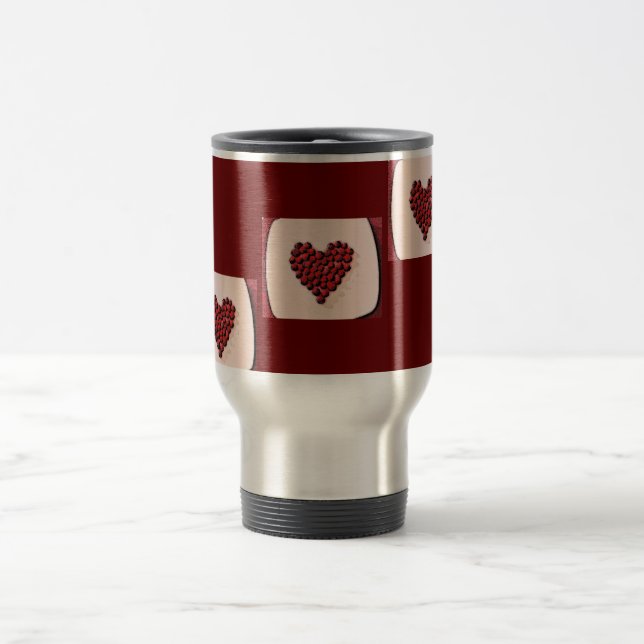 Mug De Voyage Dessert de la Saint-Valentin (Centre)