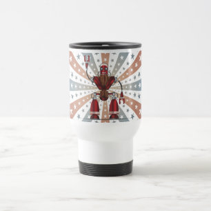 Mug De Voyage Dessin Animé de Robot Mécanique
