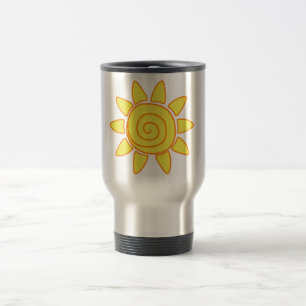 Mug De Voyage Dessin de soleil illustration pour enfants mignons