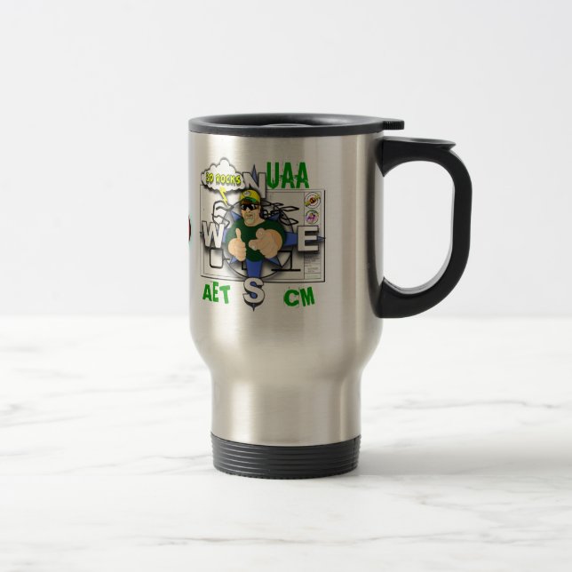 MUG DE VOYAGE DESSINS / TEE - SHIRTS DU TOONE DE BUBBA / CARTOON (Droit)