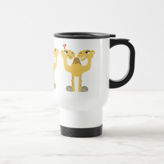 Mug De Voyage Deux côtés d'une même boîte de navette de dromadai