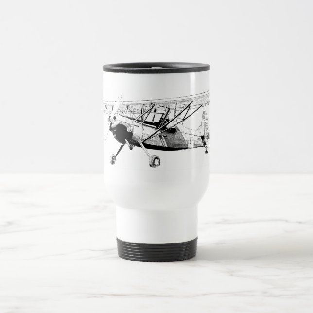 Mug De Voyage Deux écrites au crayon sauvages (Centre)