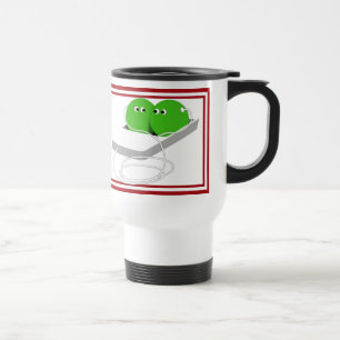 Mug De Voyage Deux petits pois dans un pois