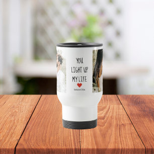Mug De Voyage Deux photos   Happy Valentines Day  