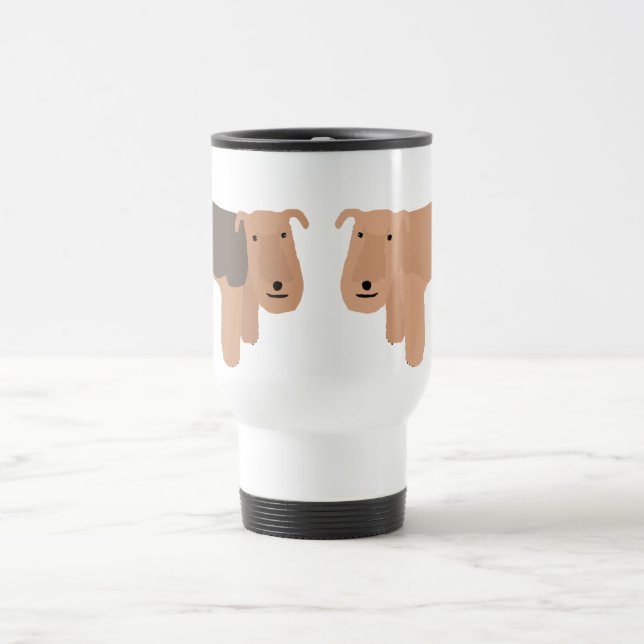 Mug De Voyage Deux terriers de région des lacs (Centre)