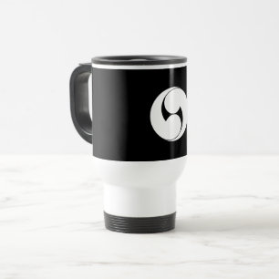 Mug De Voyage Deux tourbillons dans le sens inverse des aiguille