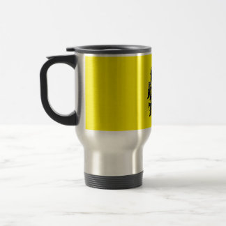 Mug De Voyage Devenir riche ou mourir en essayant — Typographie 