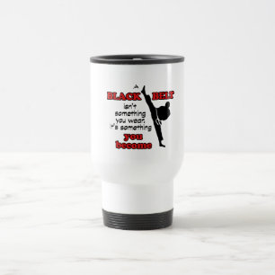 Mug De Voyage Deviennent une ceinture noire
