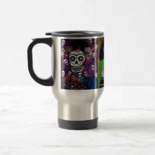 Mug De Voyage Dia De Los Muertos