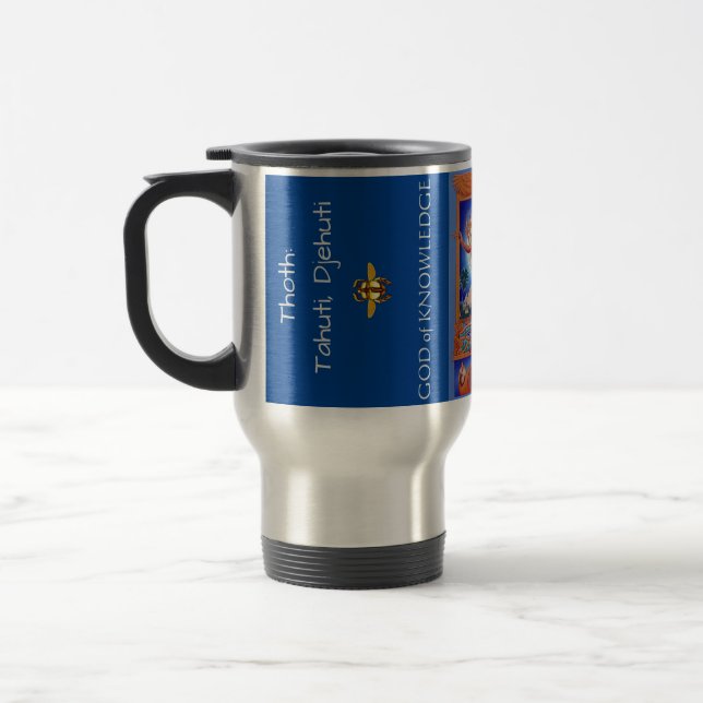 Mug De Voyage Dieu de Thoth de café de banlieusard de la (Gauche)