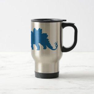 Mug De Voyage Dinosaure Bleu