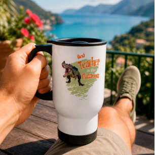 Mug De Voyage Dinosaure Dinosaure meilleur enseignant dans la cl