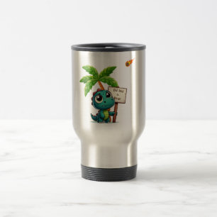 Mug De Voyage dinosaure mignon et drôle
