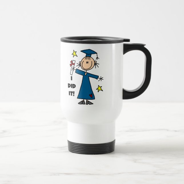 Mug De Voyage Diplômée (Droite)