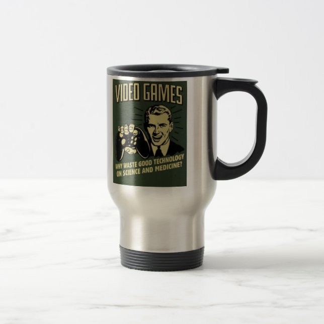 Mug De Voyage Dire drôle de jeu vidéo (Droit)