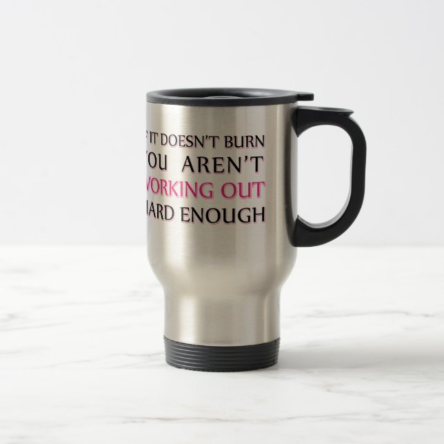 Mug De Voyage Discours dur (Droit)
