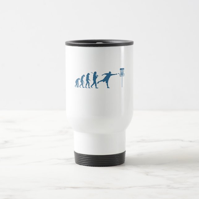 Mug De Voyage Disk Golf Evolution - Un cadeau amusant pour Disk  (Centre)