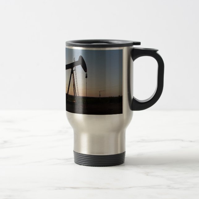 Mug De Voyage Dispositif de pompage dans le Texas occidental (Droit)