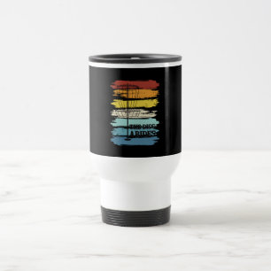 Mug De Voyage Disque Golf Rétro