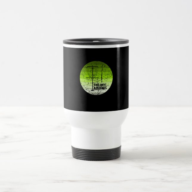 Mug De Voyage Disque Golf Vintage (Centre)