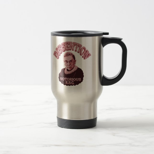 Mug De Voyage Dissention RBG (Droit)