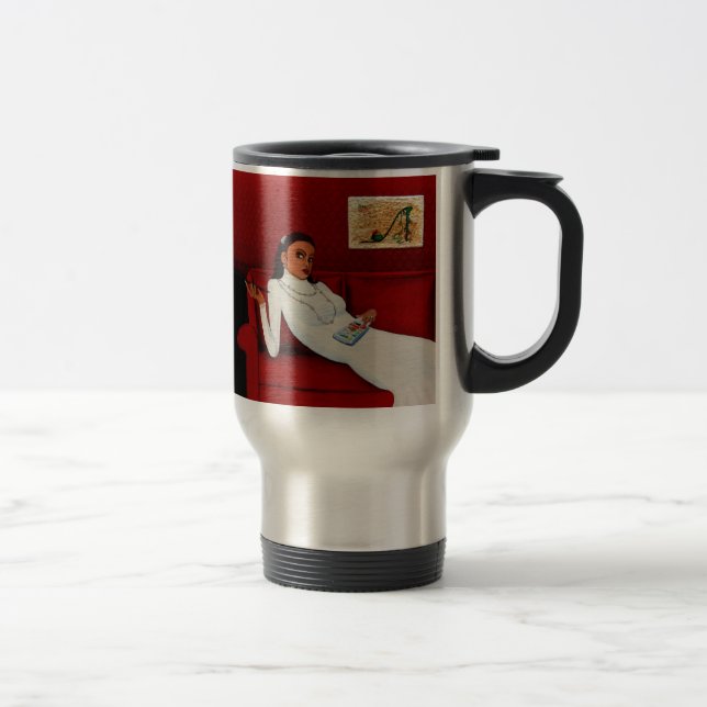 Mug De Voyage "Diva d'art " (Droit)