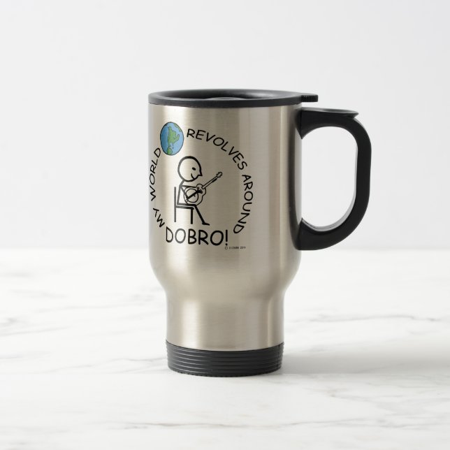 Mug De Voyage Dobro - Le Monde tourne autour (Droit)