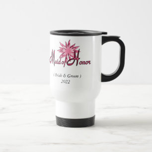 Mug De Voyage Domestique de rose d'honneur