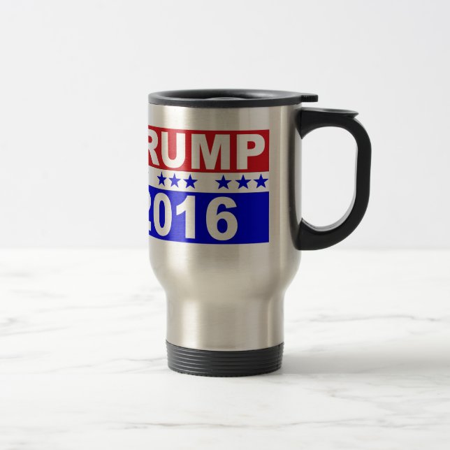 Mug De Voyage Donald Trump pour le président 2016 (Droit)