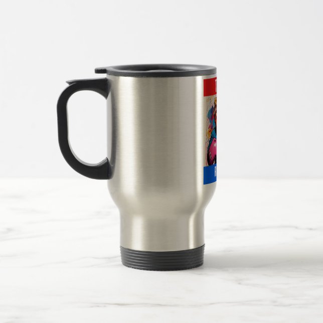 MUG DE VOYAGE DONALD TRUMP - ROND 2 (Gauche)