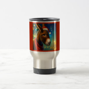 Mug De Voyage Donkey de Noël 3