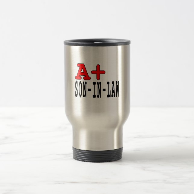 Mug De Voyage Dons amusants pour les fils en droit : A+ Son en d (Centre)