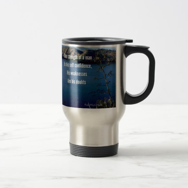 Mug De Voyage Doute et confiance en soi (Droit)
