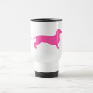Mug De Voyage Doxie rose