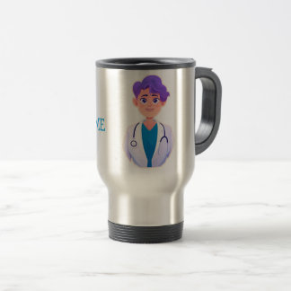 Mug De Voyage Dr personnalisé (Votre nom) Doctorat Graduation Ca