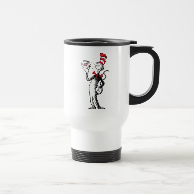 Mug De Voyage Dr Seuss | Chat dans le Casquette & Krinklebine (Droite)