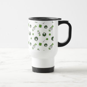 Mug De Voyage Dr Seuss   Chat dans le Motif Casquette Clover