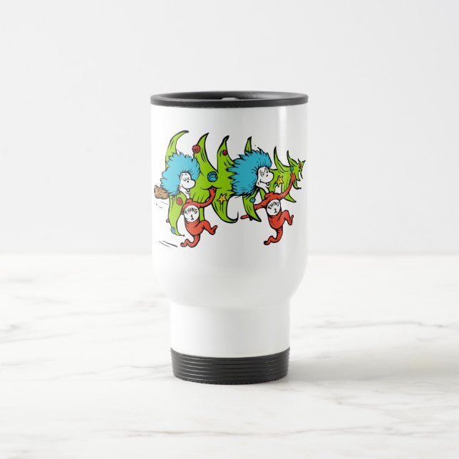 Mug De Voyage Dr. Seuss | Grinch | Thing One et Thing Two Noël (Centre)